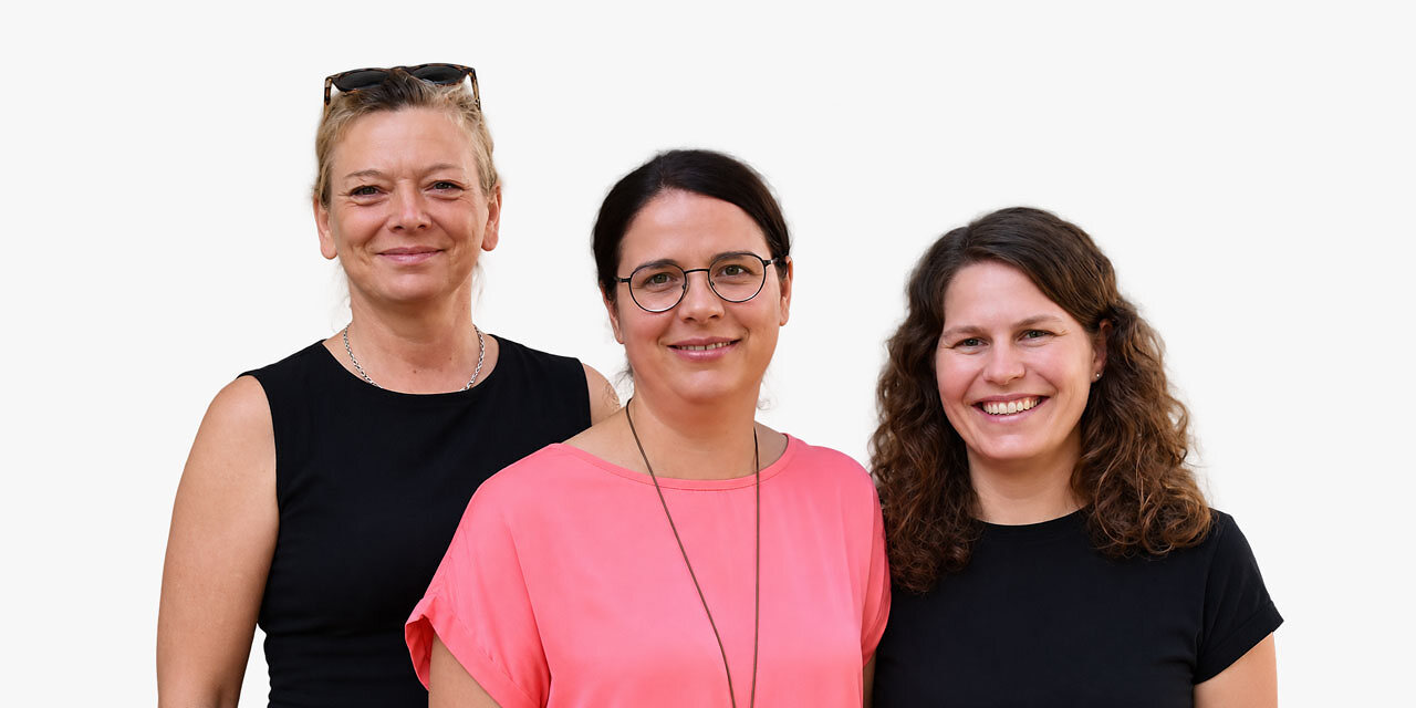 Das Team der Regionalen Integrationsfachstelle Oberes Freiamt: v. l. n. r. Monika Landmann, Ursula Rey-Wetzstein, Anna Rotzetter